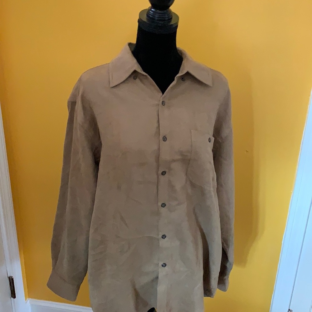 JOHN ASHFORD sz L long sleeve  button down